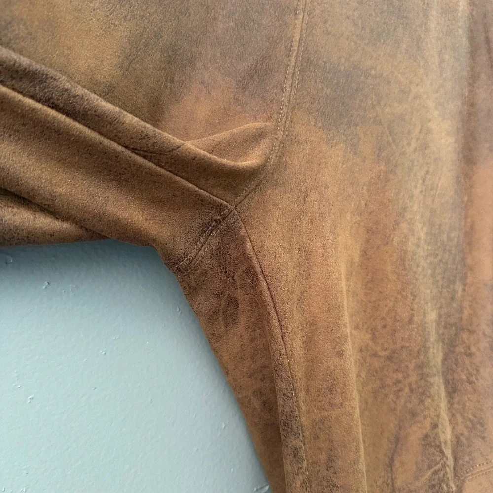 Free People Never Let You Go Vegan Suede Leggings | Brown‎
